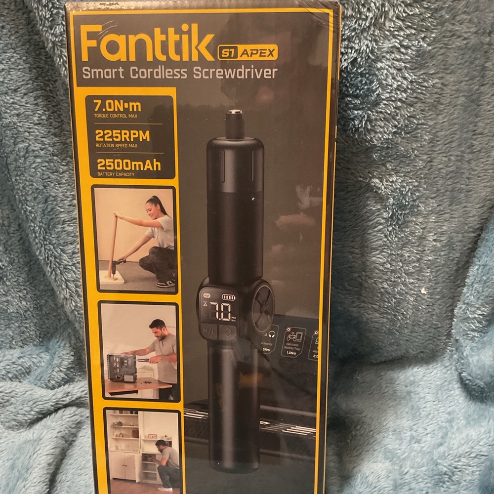 Fanttik S1 Apex Electric Screwdriver 8 Torque Settings & 4-Angle Folding Handle